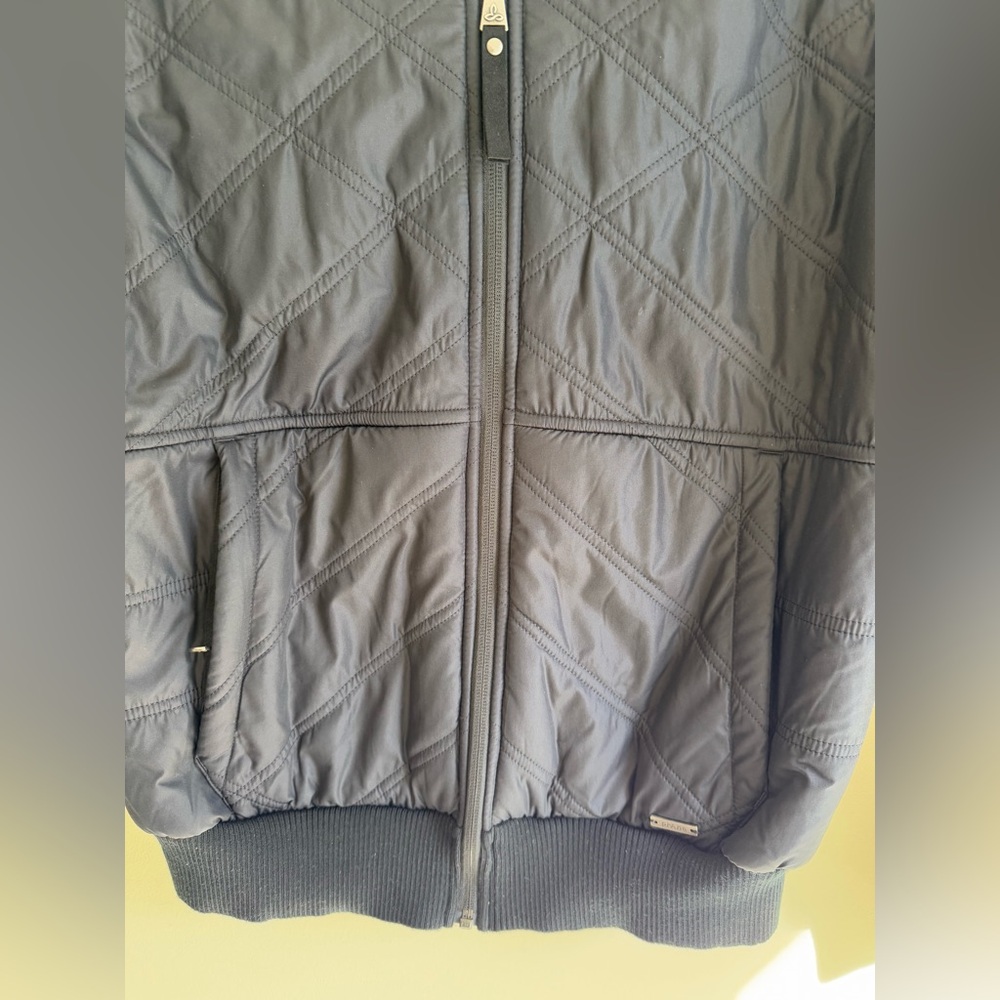 Prana Esla Charcoal Quilted Puffer Jacket *NEW WITH TAGS* - Picture 10 of 16